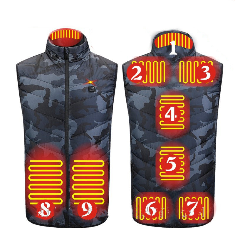 Washable USB Charging Heated Vest