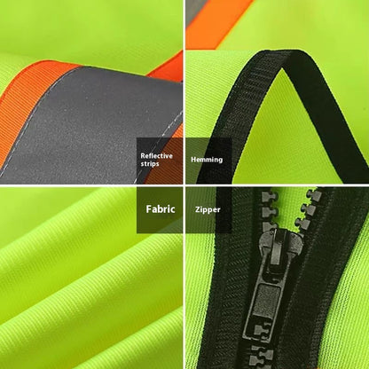 Multi-pocket Building and Construction High Visibility Safety Vest