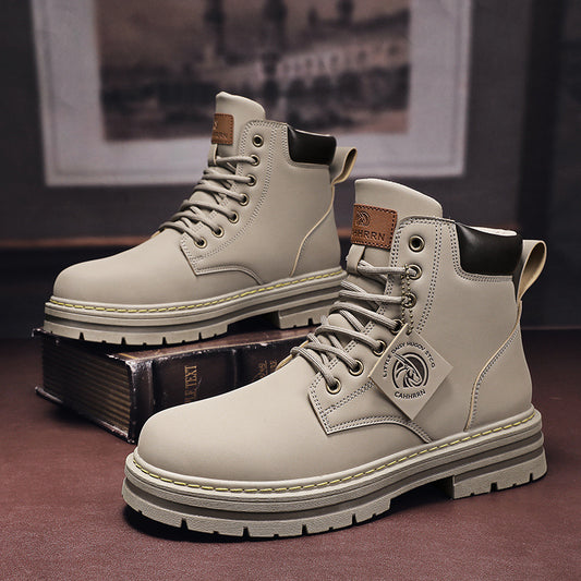 Vintage Leather Worker Boot