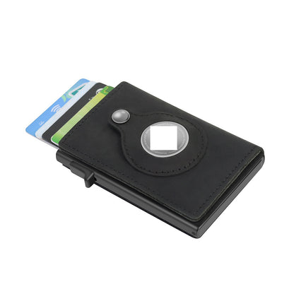 RFID Men's Wallet Leather Wallet Air Tag