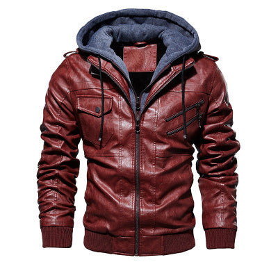 Handmade Genuine Leather Retro Jacket