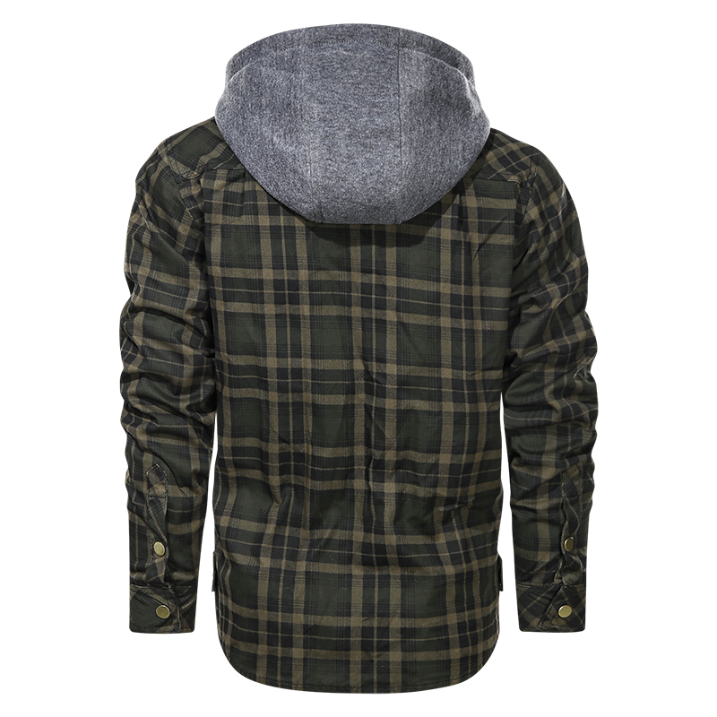 Warm Fleece Thick Winter Detachable Hoody Jacket