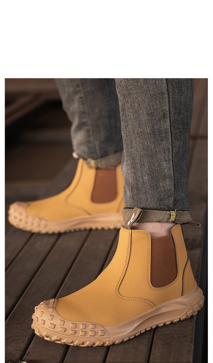 Steel Toe Anti-Smashing and Anti-Stab Safety Work Boot