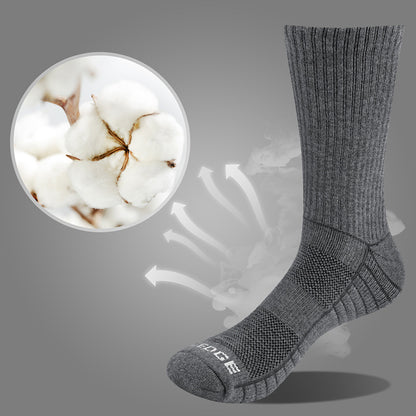 Combed cotton fabric socks