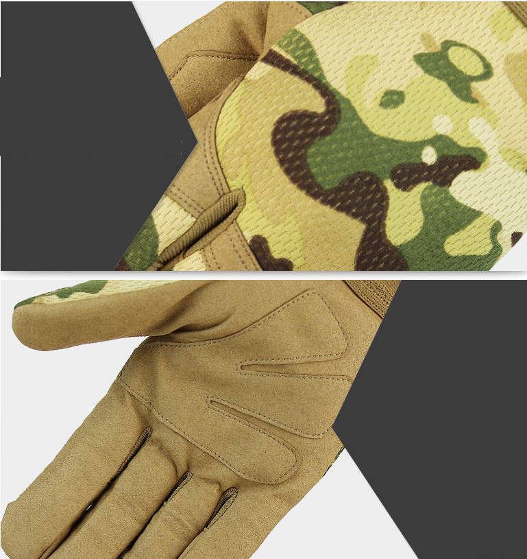 Wear-resistant And Breathable Full-finger Touch Screen Gloves
