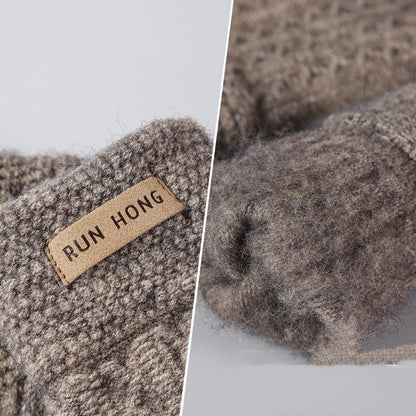Cold Protection Thick Touch Screen Fleece-lined Gloves