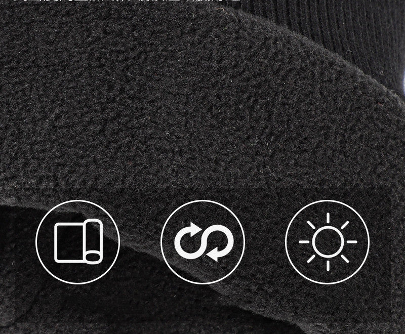 Riding Touch Screen Plus Velvet Warm Gloves