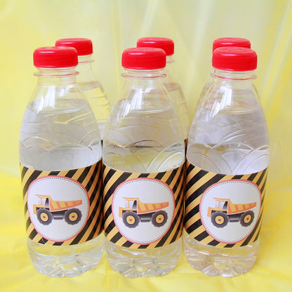 Construction Equipment Decorations  /  Disposable Tableware Set /  Cupcake Toppers /  Banners, Balloons
