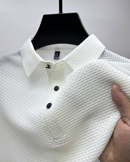 Ice Silk Short Sleeve Polo Shirt