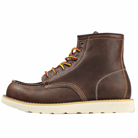 Retro Mark Head Work Boots