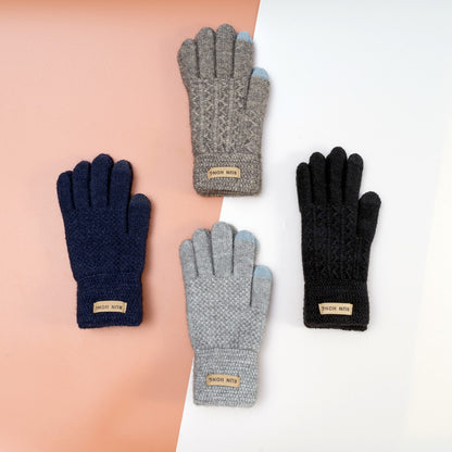 Cold Protection Thick Touch Screen Fleece-lined Gloves