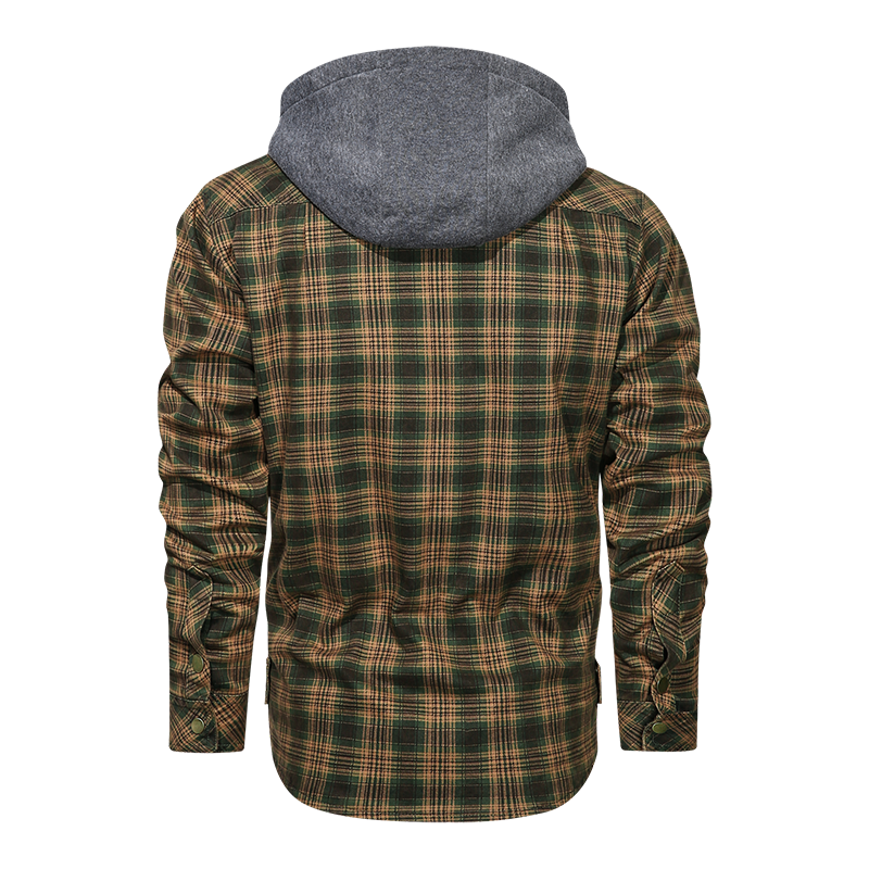 Warm Fleece Thick Winter Detachable Hoody Jacket