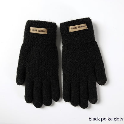 Cold Protection Thick Touch Screen Fleece-lined Gloves
