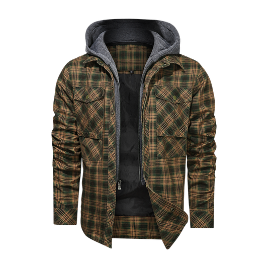 Warm Fleece Thick Winter Detachable Hoody Jacket